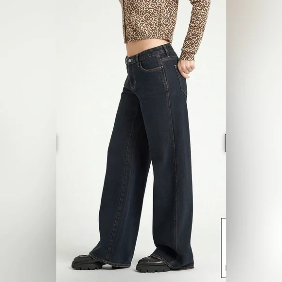 PacSun Black Flare & Wide Leg Jeans - Picture 2 of 9
